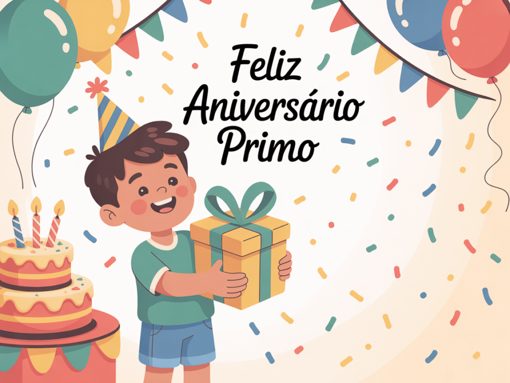 Feliz Aniversário Primo