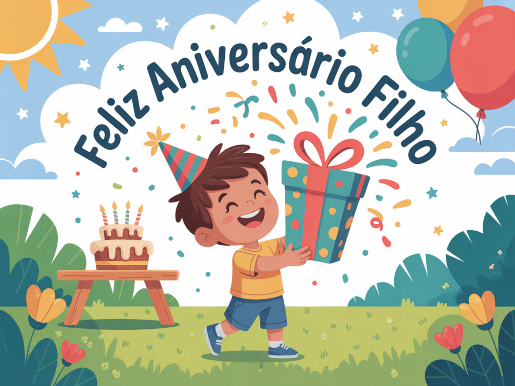 Feliz Aniversário Filho​: Mensagens e Imagens