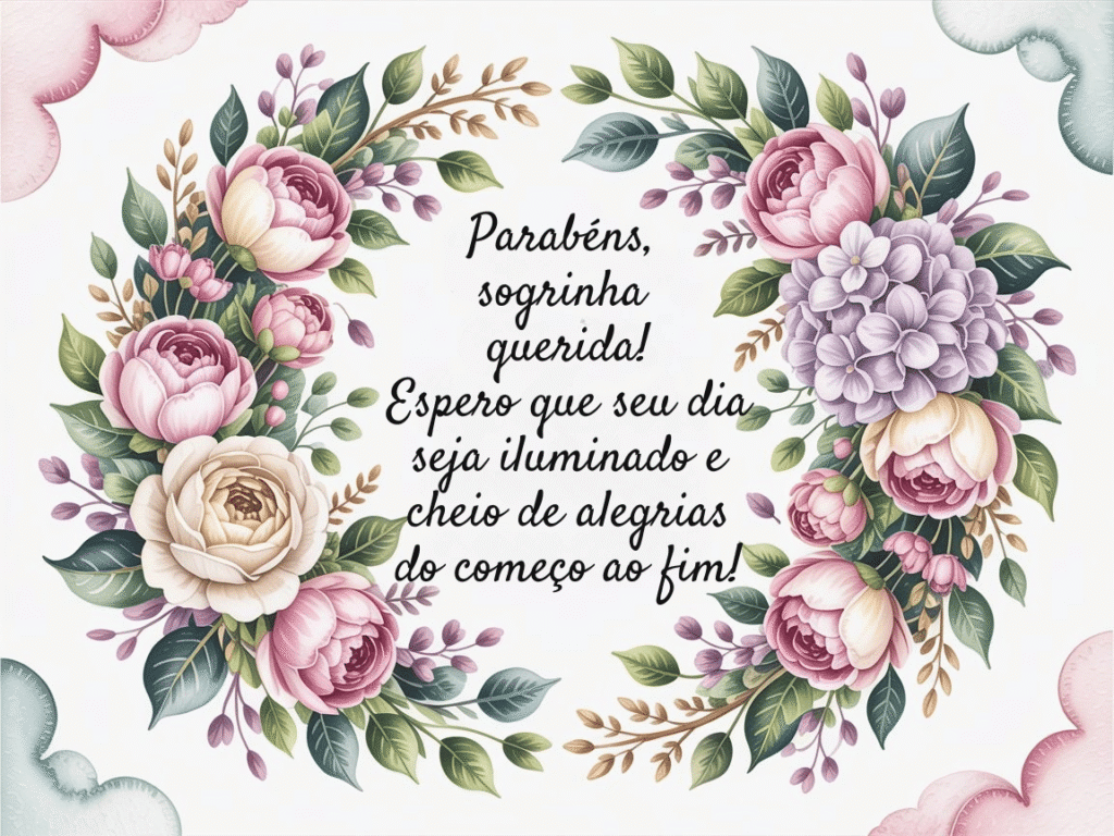 Feliz aniversário, sogra WhatsApp