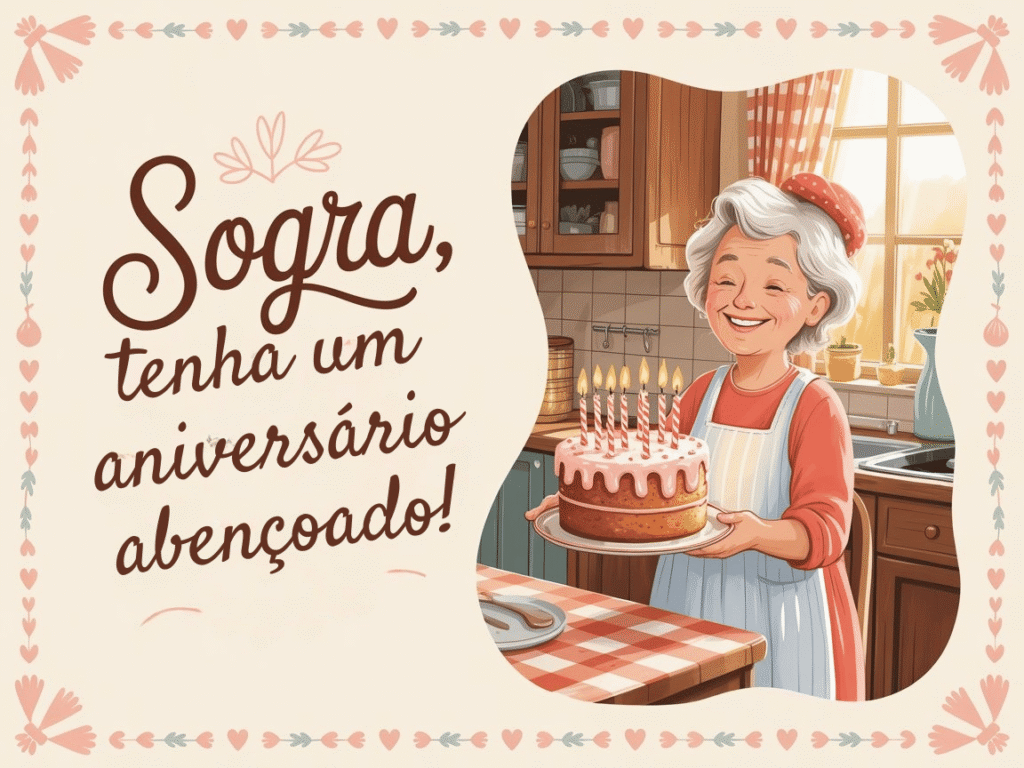 Frases de aniversário para sogra
