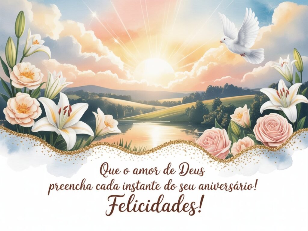 Mensagens de aniversário para irmã emocionante de Deus