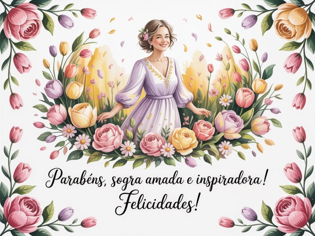 Mensagem de aniversário de nora para sogra