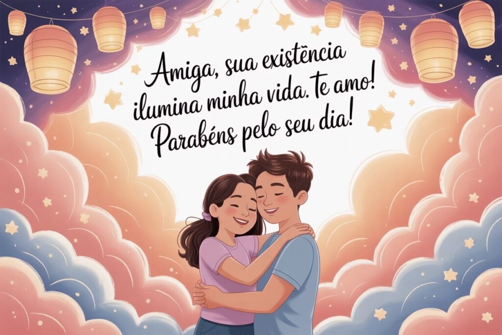 Texto de feliz aniversário para melhor amiga chorar