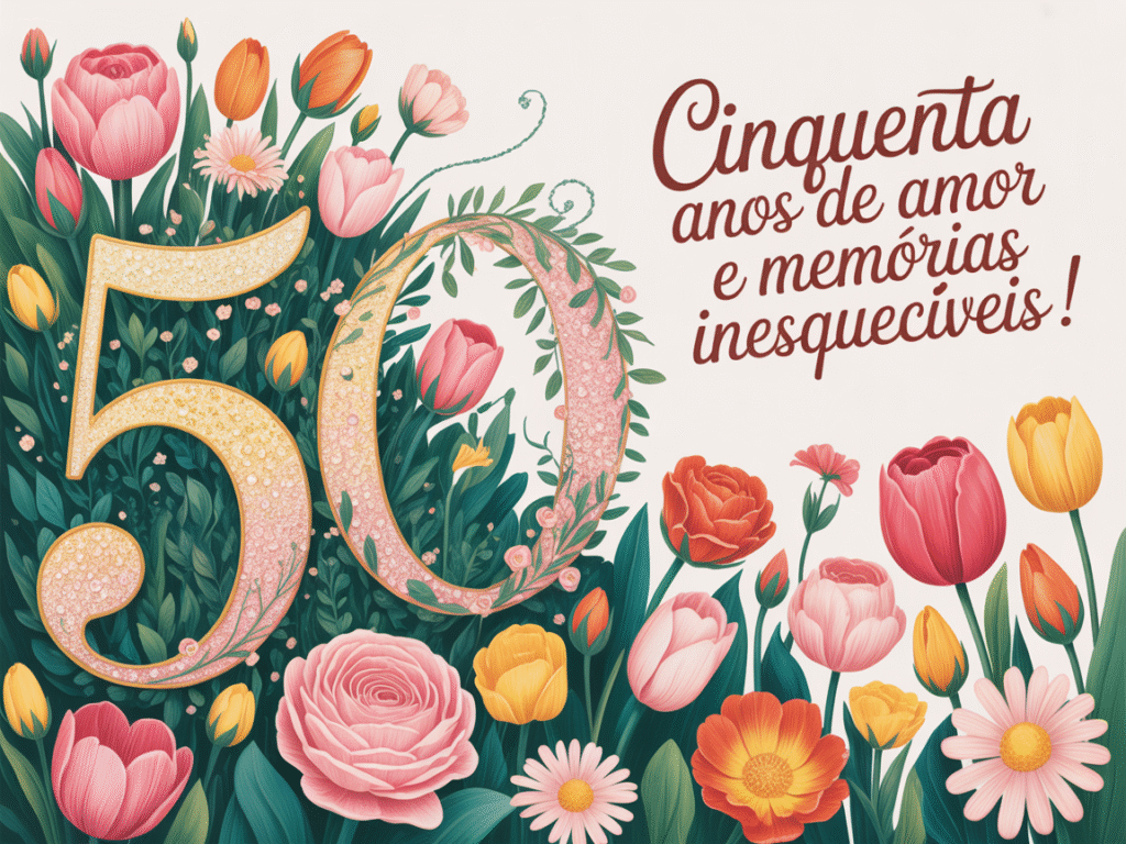 Mensagens de aniversário para irmã 50 anos