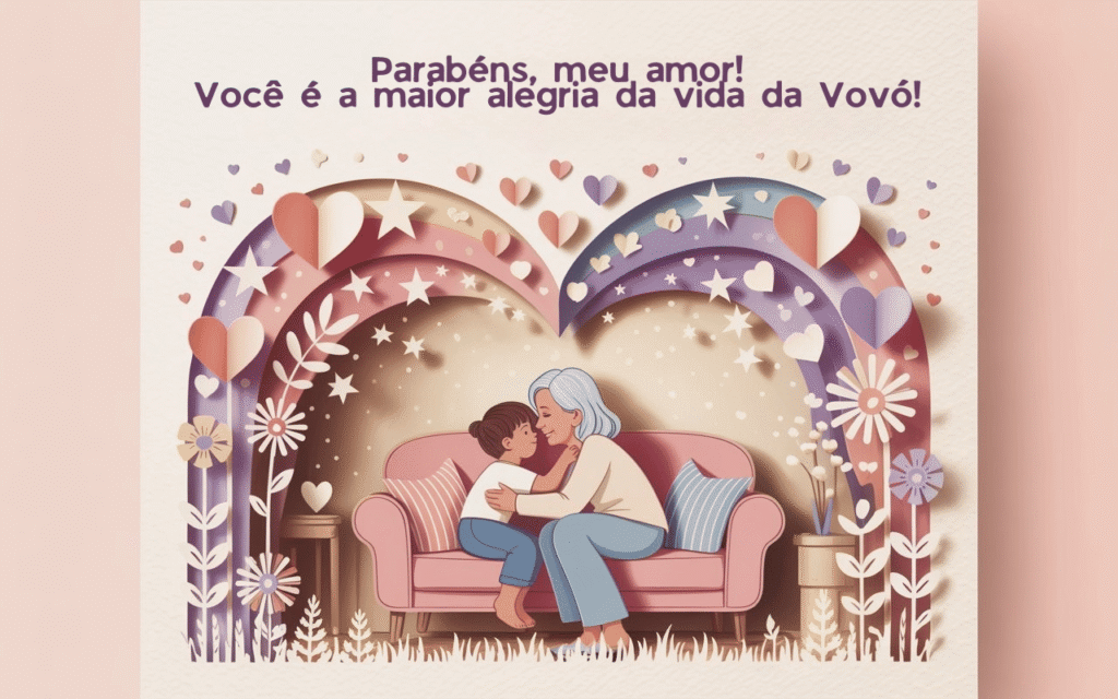 Feliz Aniversário Amor da Vovó