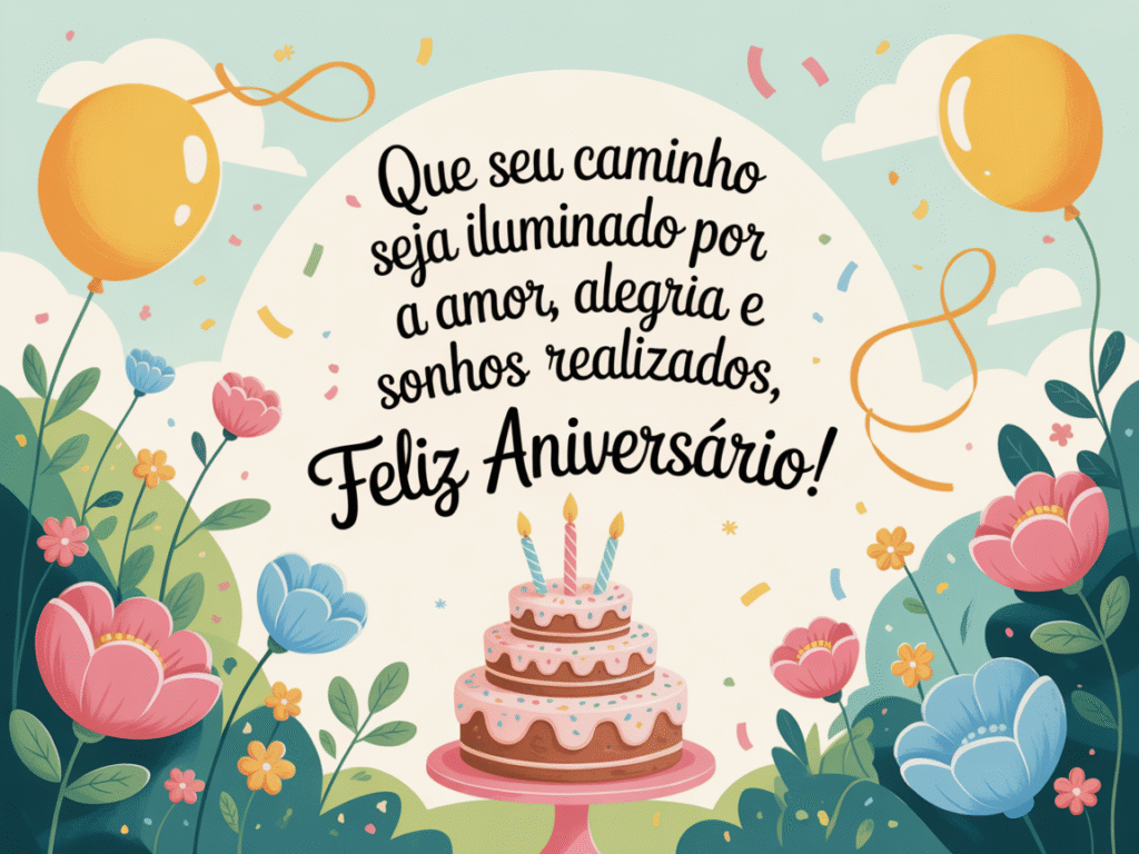 Feliz Aniversário Criança Menina