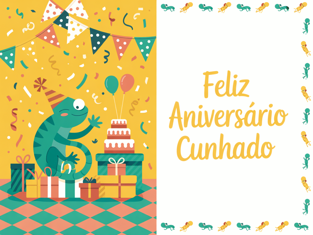 Feliz Aniversário Cunhado
