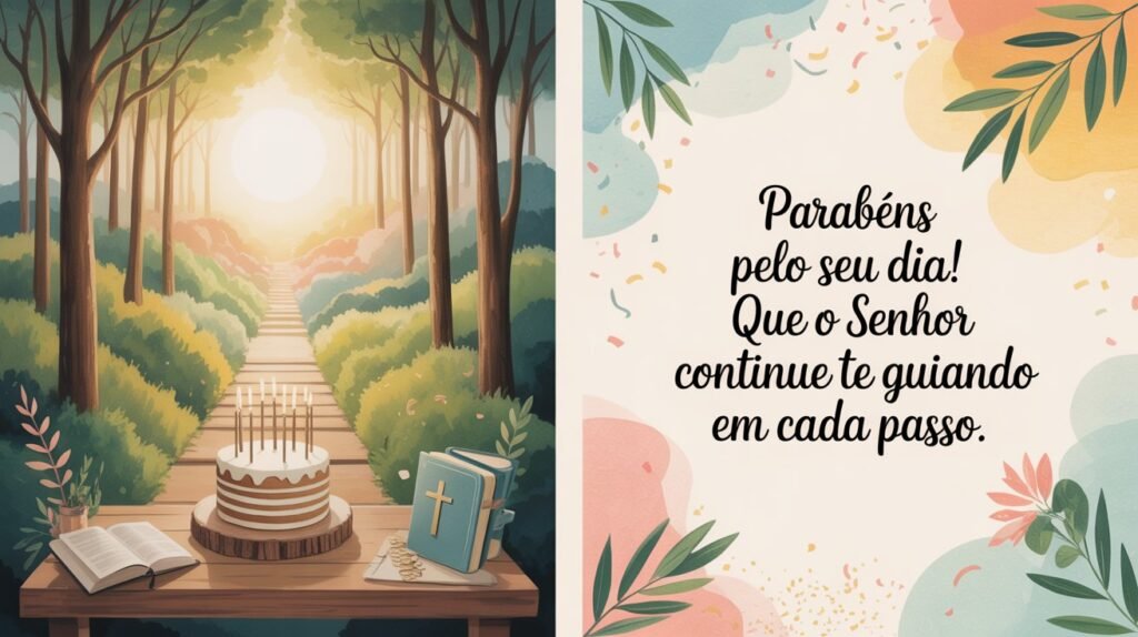 Feliz Aniversário Evangélico para Homem