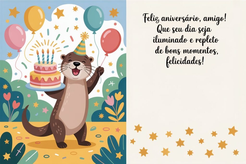 Feliz aniversário amigo especial