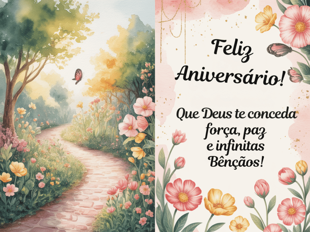 Frase de aniversário evangélica curta