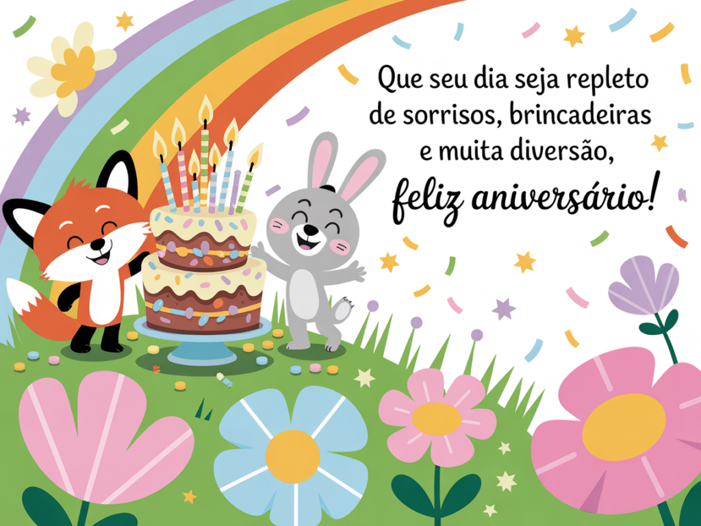 Imagens com feliz aniversário criança​