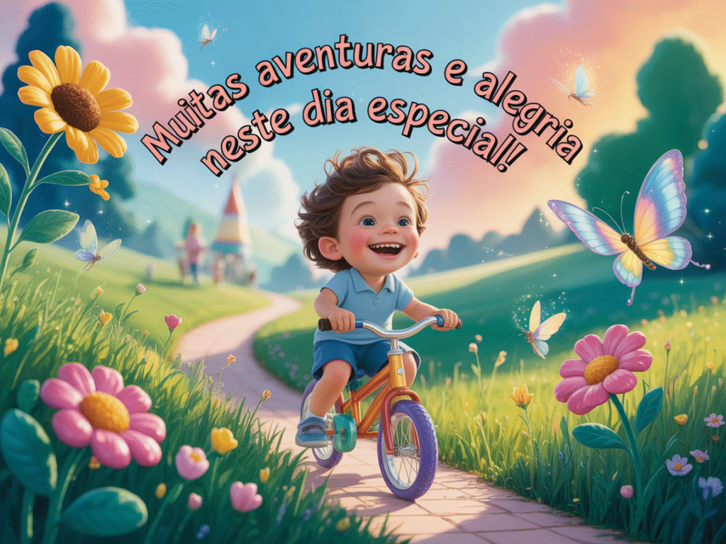 Imagens com feliz aniversário criança​