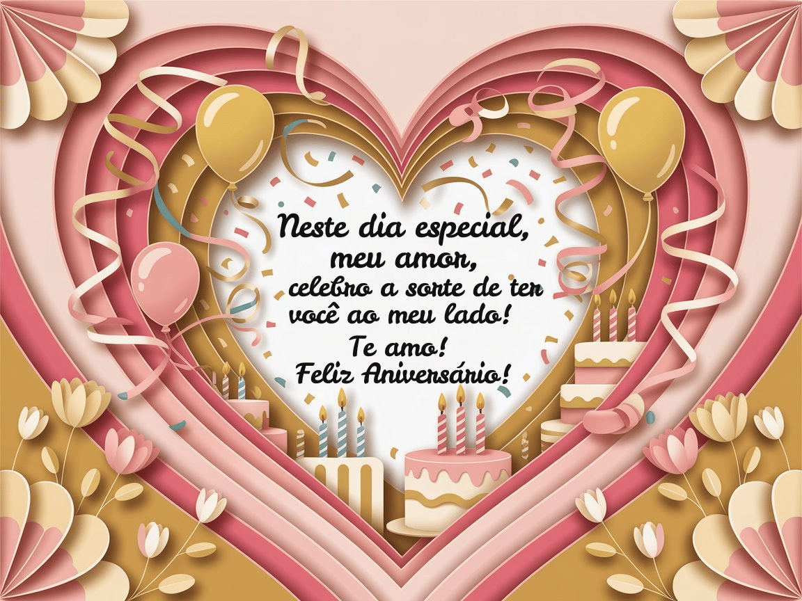 Feliz Aniversário Meu Amor Texto Emocionante : Mensagens especiais ...