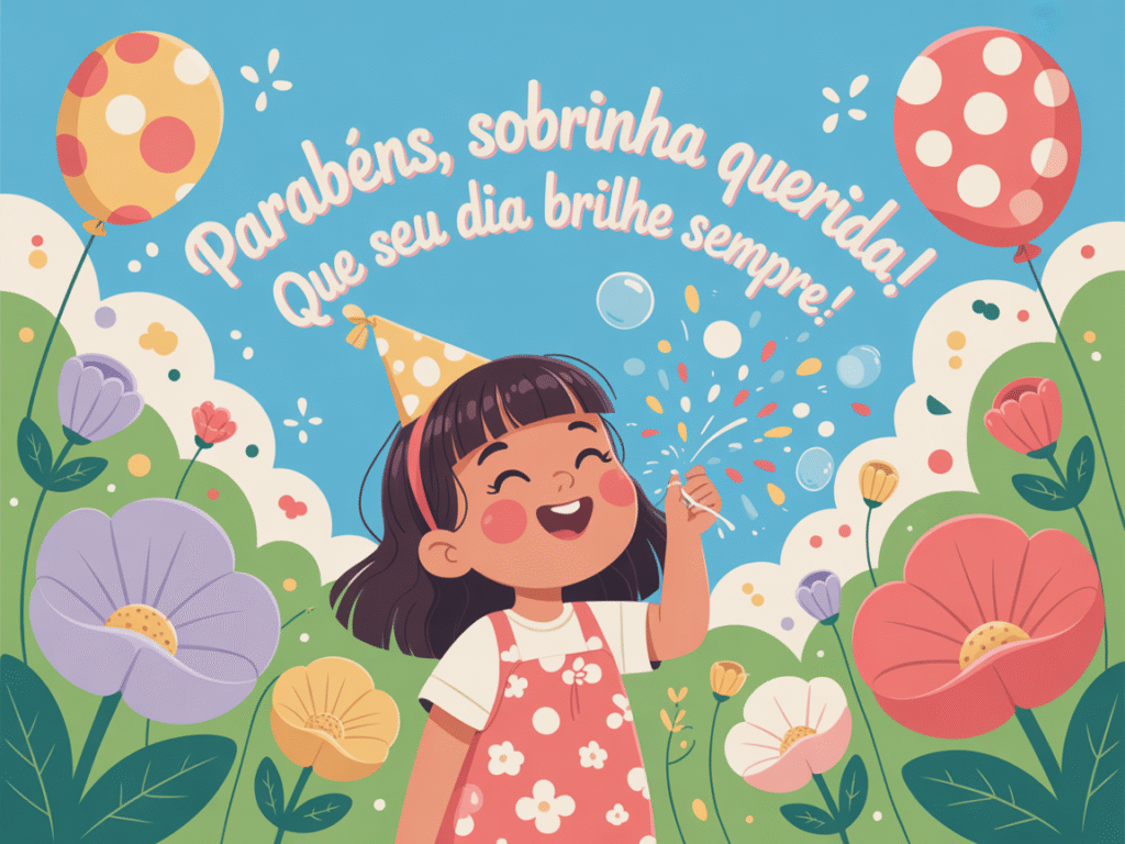 Imagens com feliz aniversário para sobrinha​