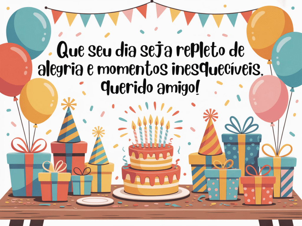 Imagens com feliz aniversário para um amigo especial