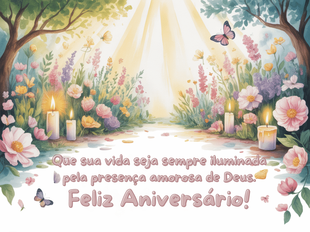 Mensagem Evangélica de Aniversário