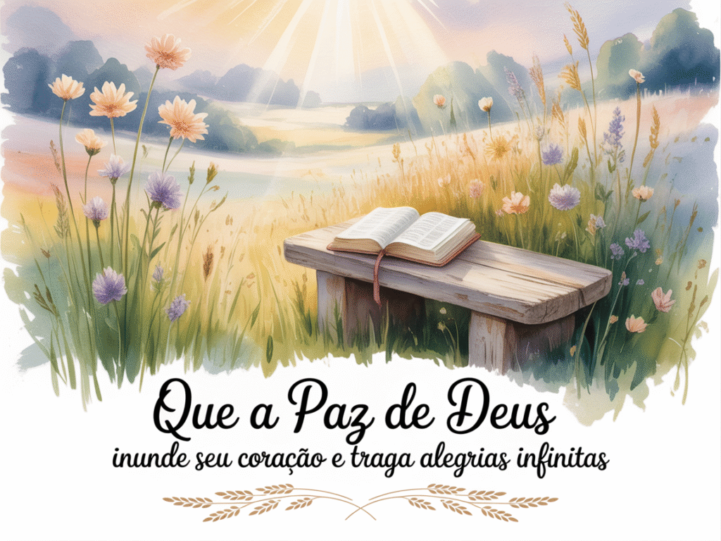 Mensagem de aniversário evangélica emocionante com versículo bíblico