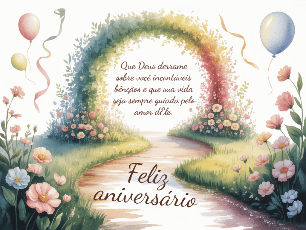 Mensagem de aniversário evangélicas para uma amiga