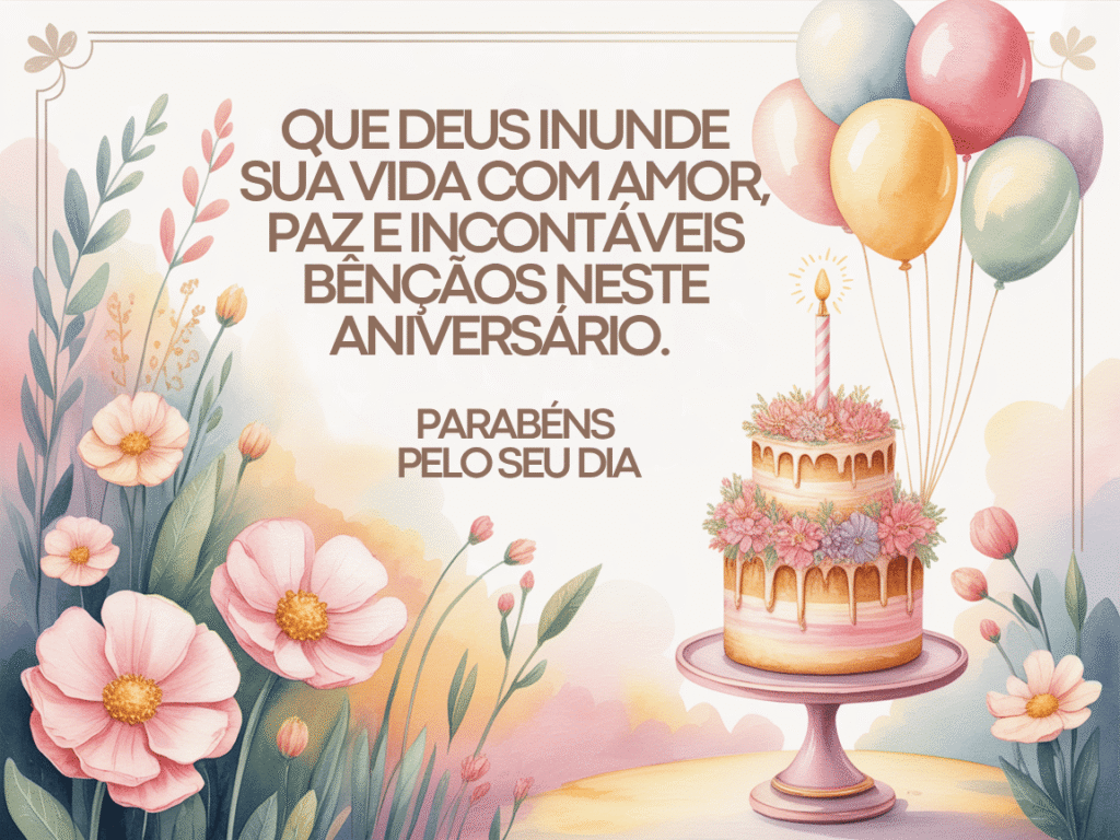 Mensagem de aniversário para amiga evangélica especial