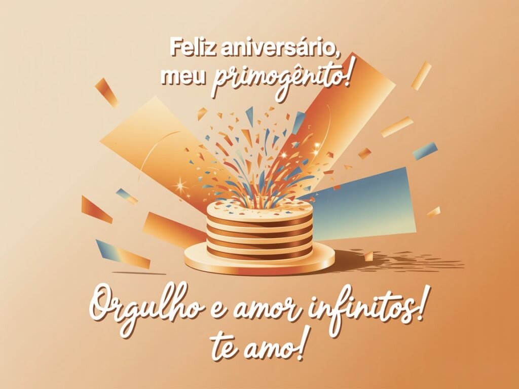 Mensagem de aniversário para filho adulto primogênito