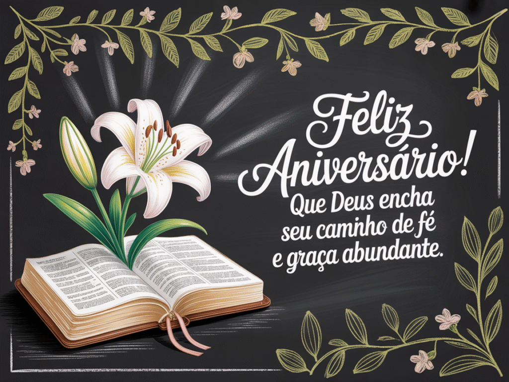 Mensagem evangélica de aniversário para Whatsapp