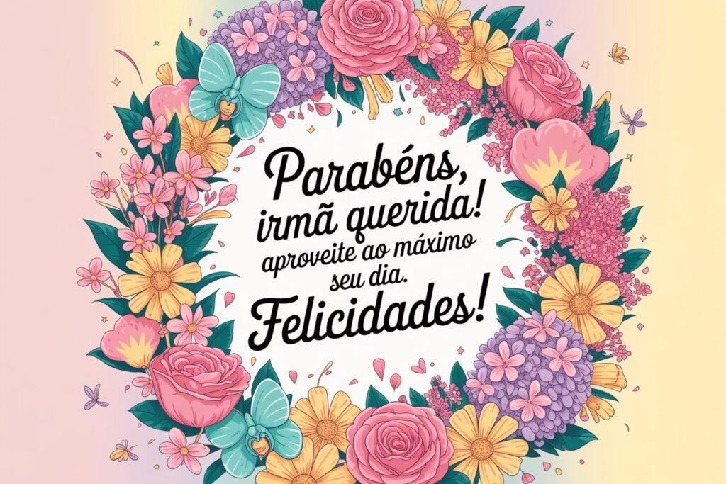 Mensagens de Aniversário para Irmã Mais Velha