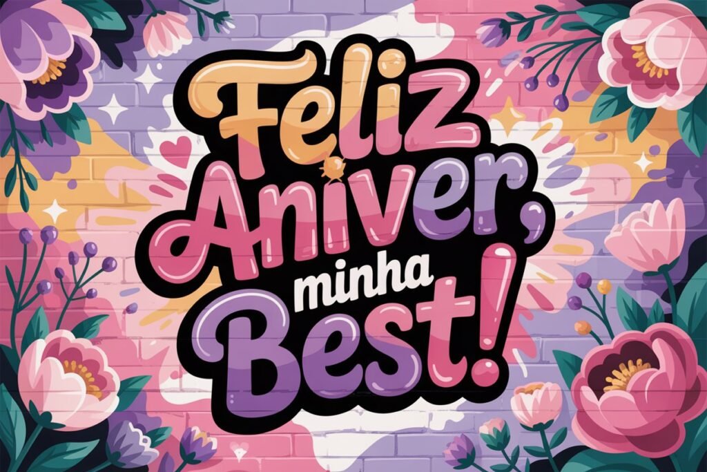 Feliz Aniversário Melhor Amiga Irmã