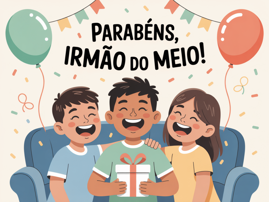 Texto de Aniversário para Irmão do Meio