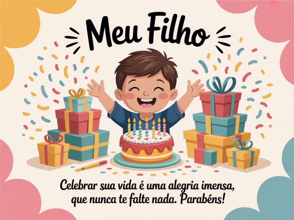 Texto de aniversário de mãe para filho