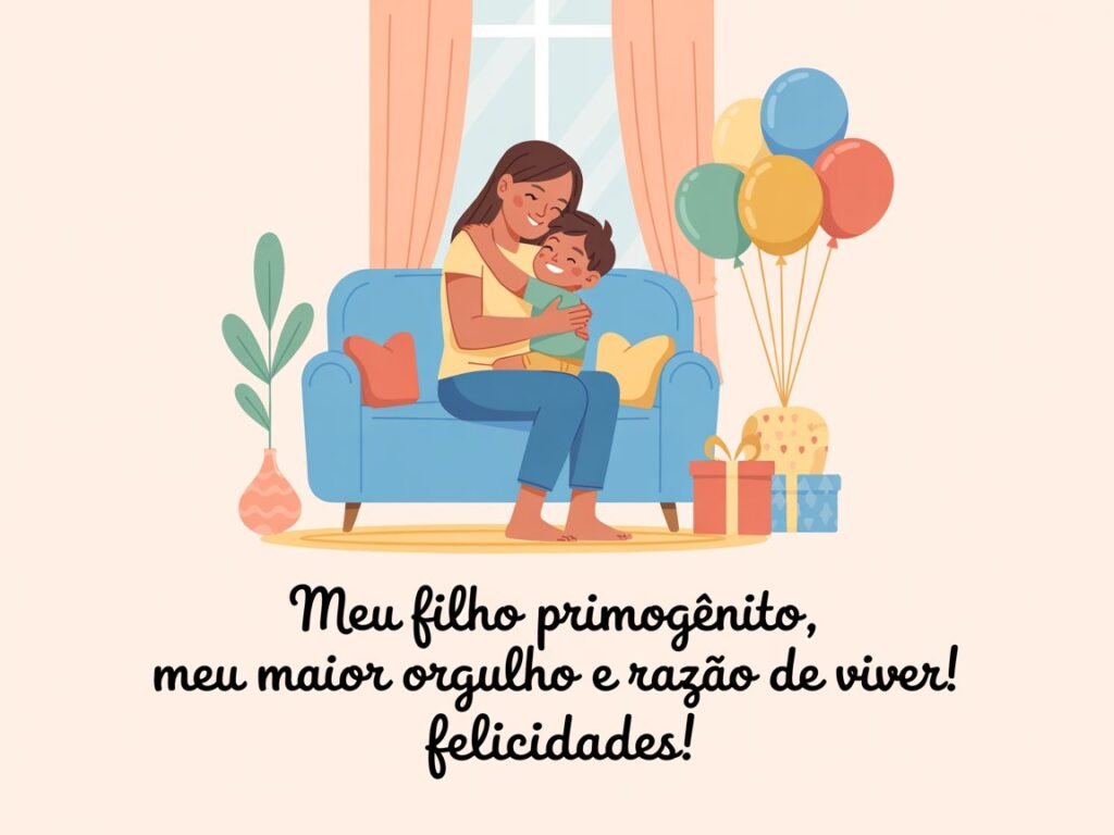 Texto de aniversário de mãe para filho primogênito