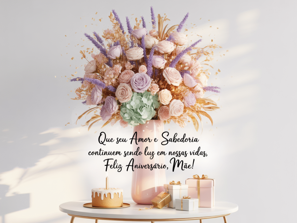 Texto de aniversário para mãe
