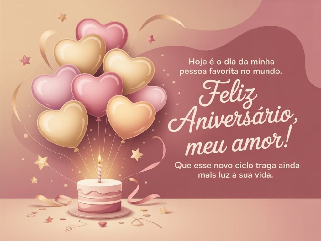 Texto de aniversário para namorada