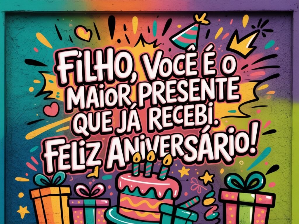 Mensagem de Aniversário Filho