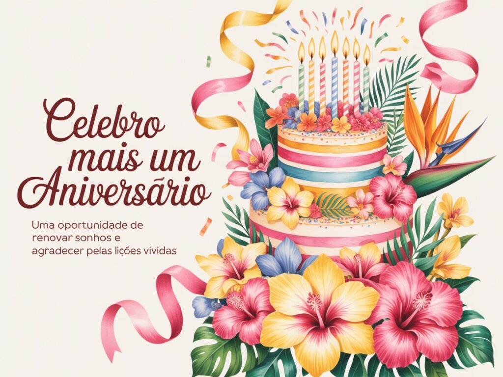 Status para meu aniversário