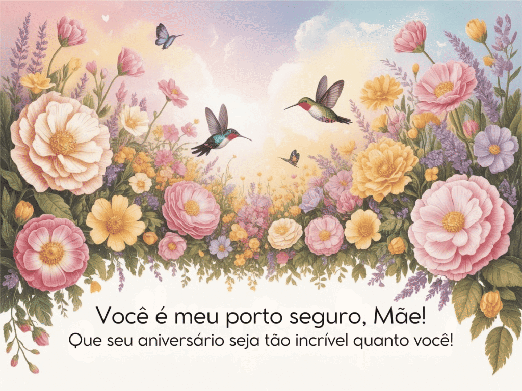 Texto de feliz aniversário para mãe emocionante
