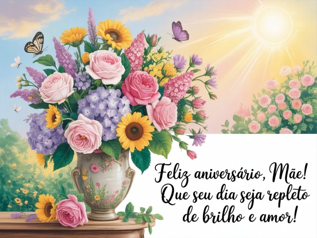 Frases Feliz Aniversário, Mãe