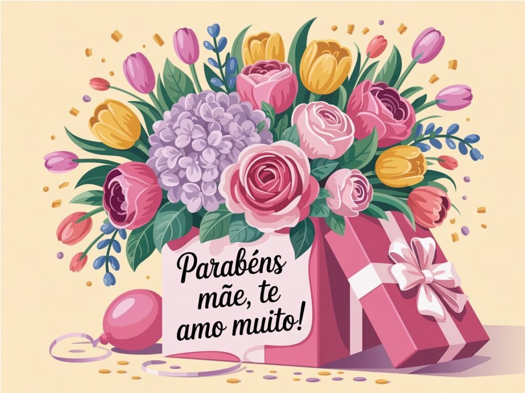 Parabéns Mãe Te Amo