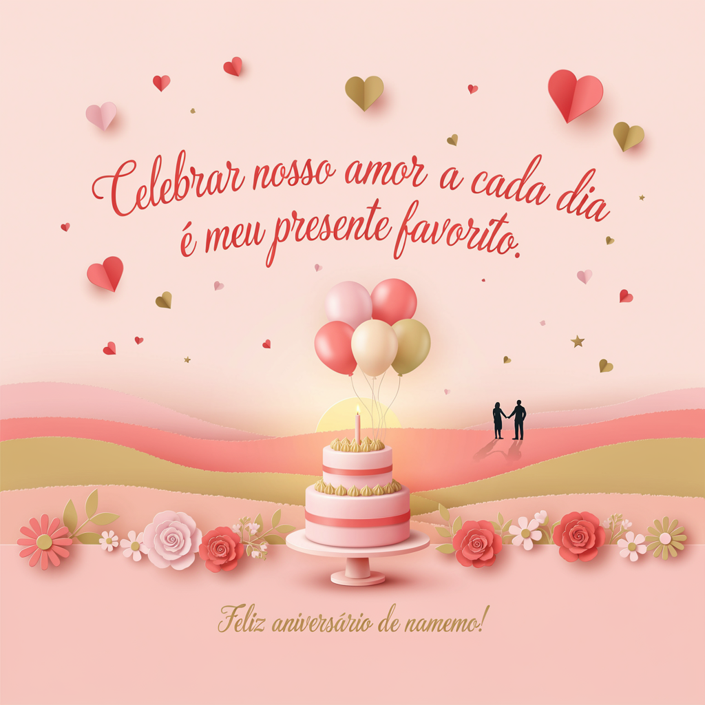 Frases de Aniversário de Namoro