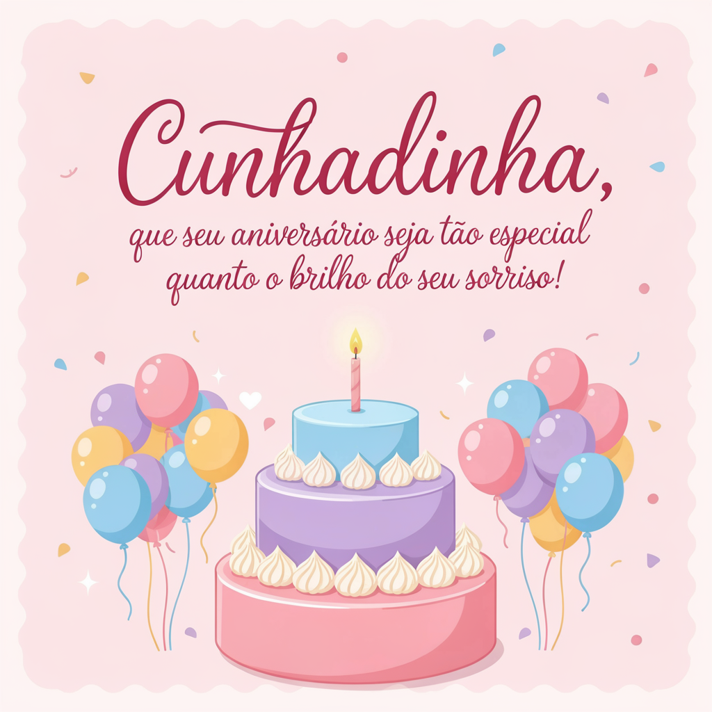 Frases Carinhosas para Cunhadinha