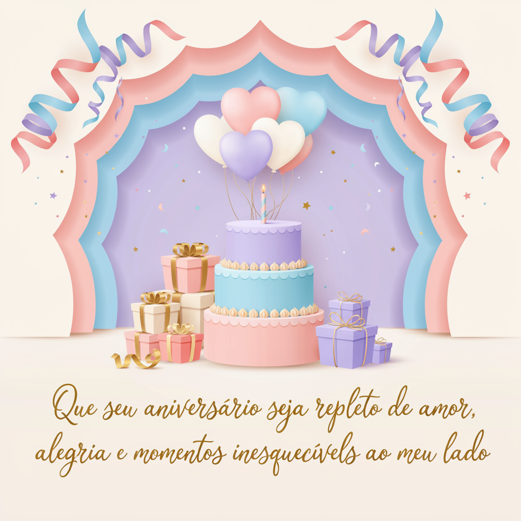 Frases de Aniversário com Carinho e Amor