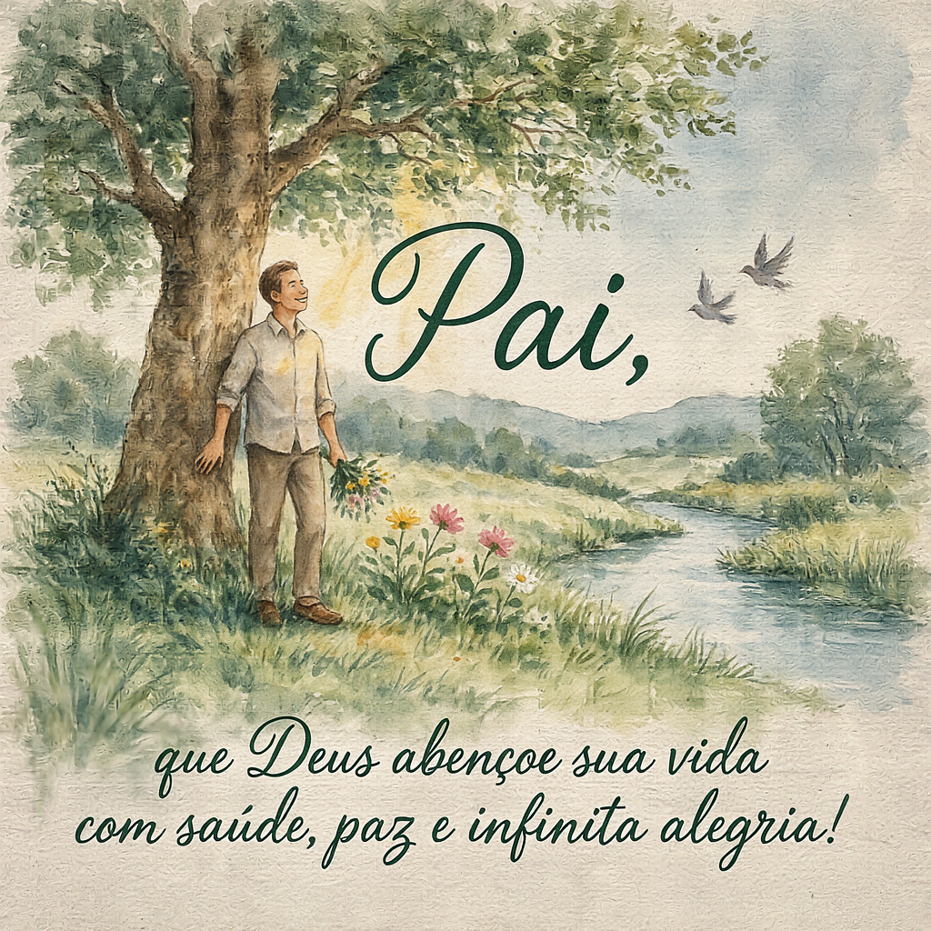 Texto Parabéns Pai Que Deus Te Abençoe