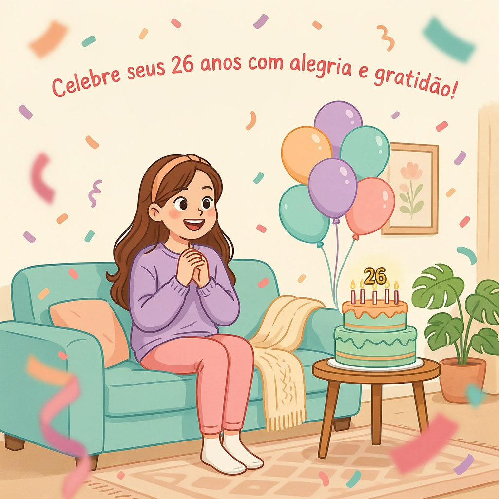 Imagens com bem vindo 26 anos