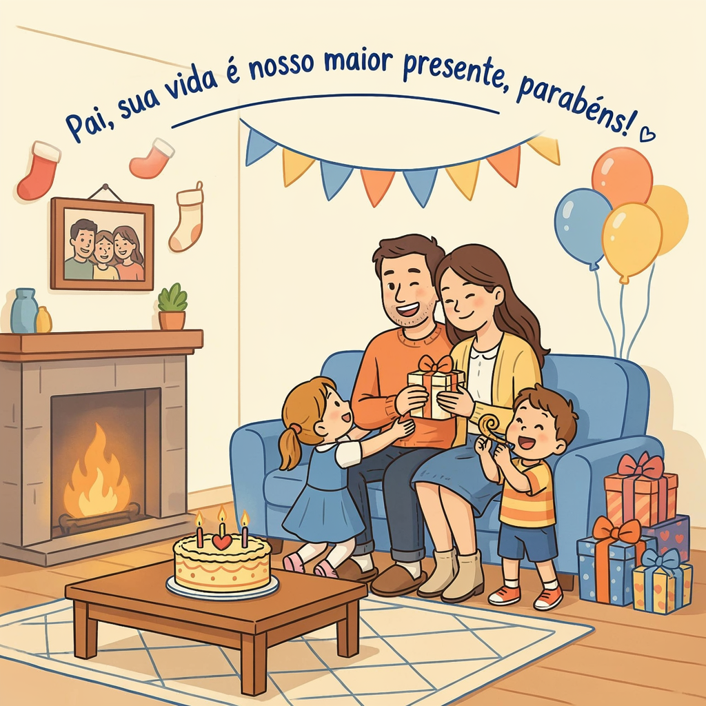 Imagens com feliz aniversário pai