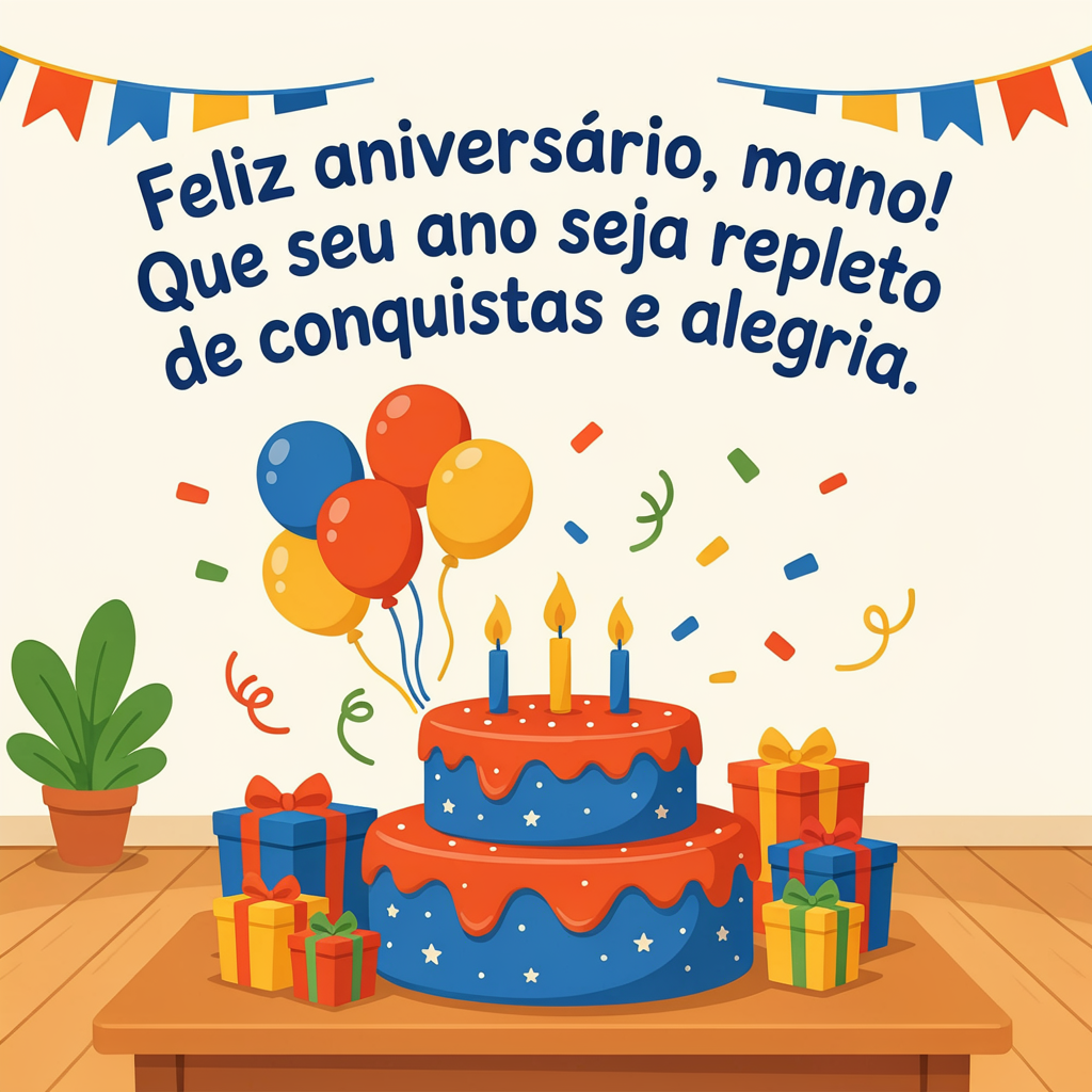 Mensagem de Aniversário Irmão Para Irmão