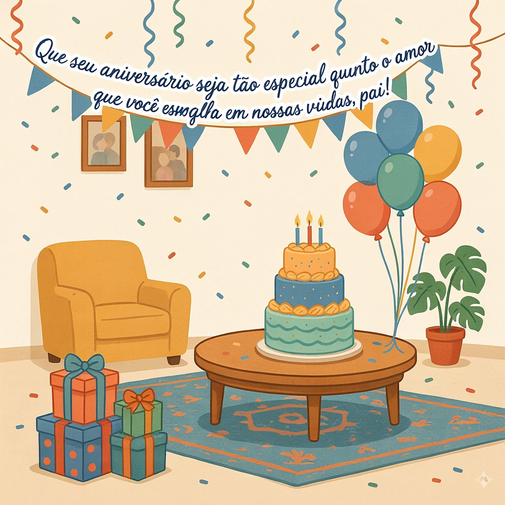 Feliz Aniversário Pai Texto Emocionante