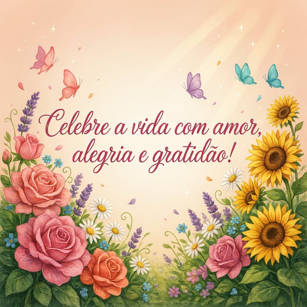 Mensagem de Aniversário Bem Carinhosa
