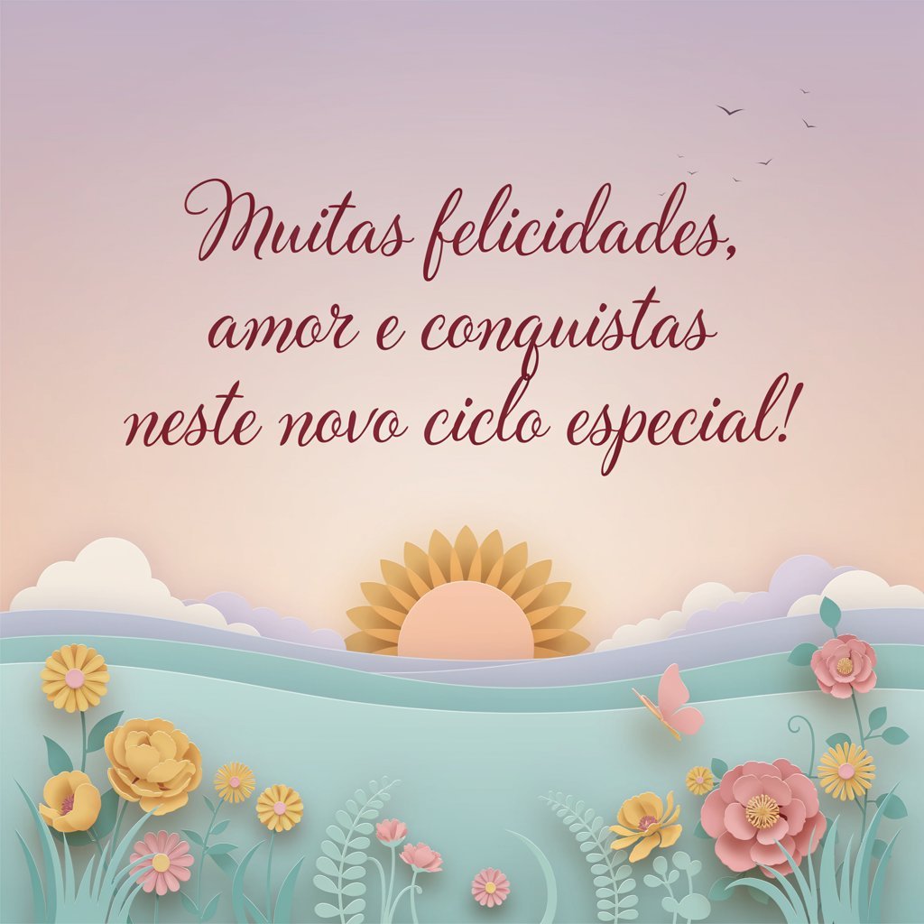Mensagem de Aniversário Carinhosa Curta