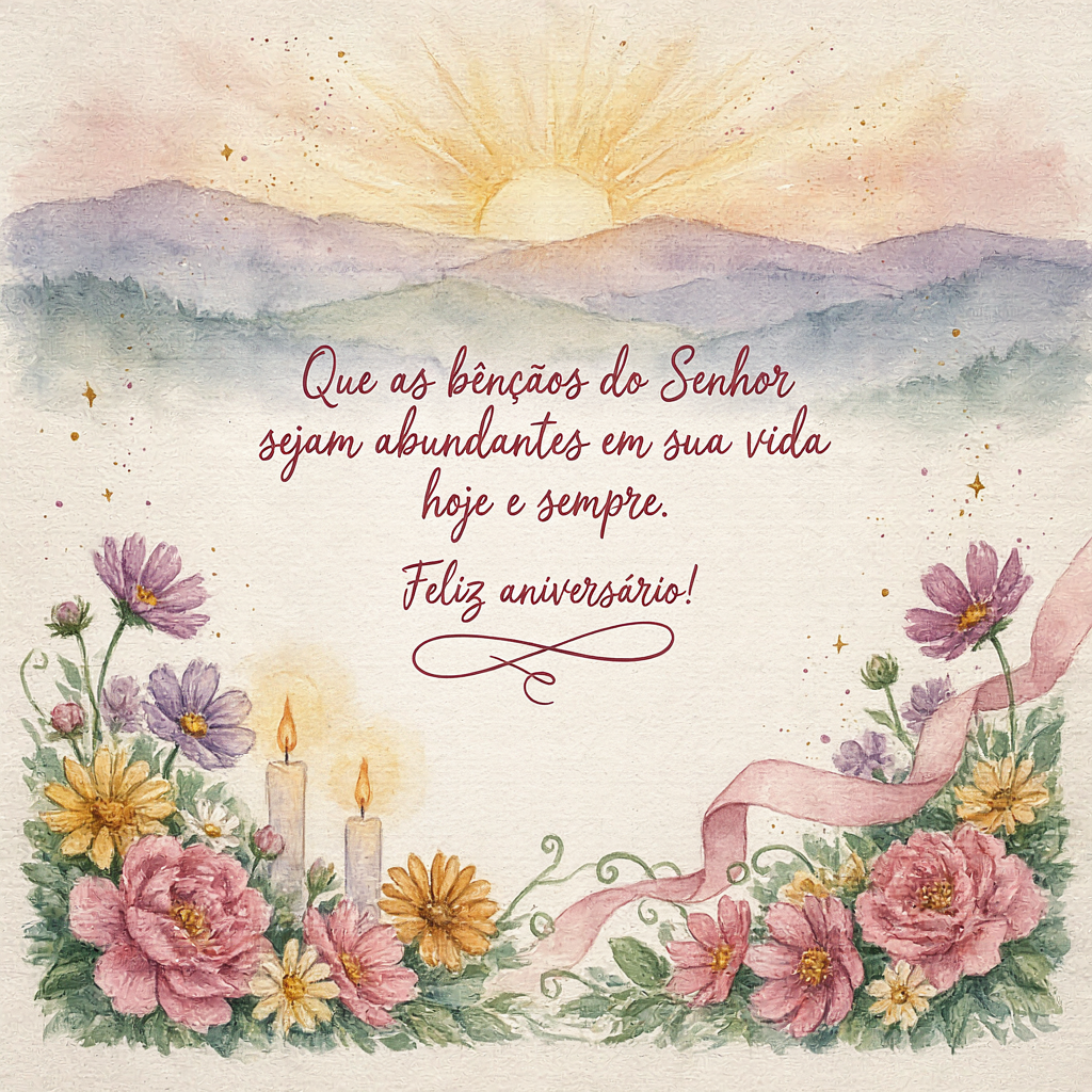 Que Deus te abençoe grandemente neste novo ano.