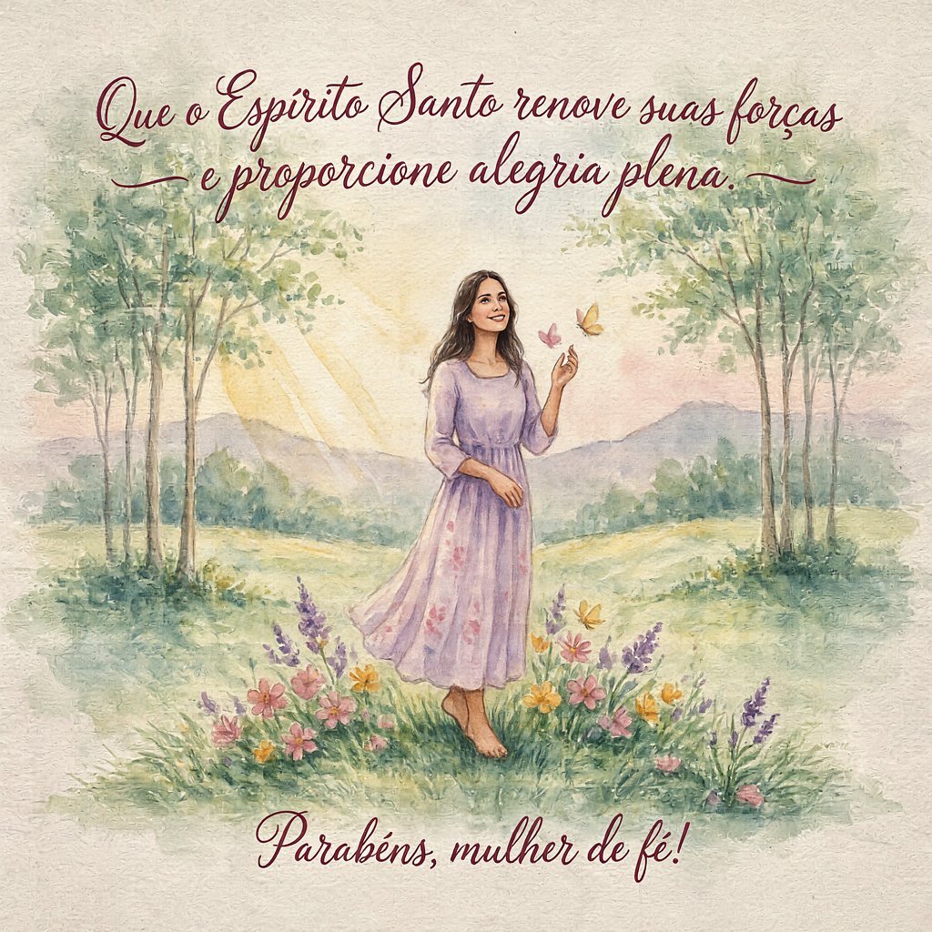 Parabéns Guerreira de Deus