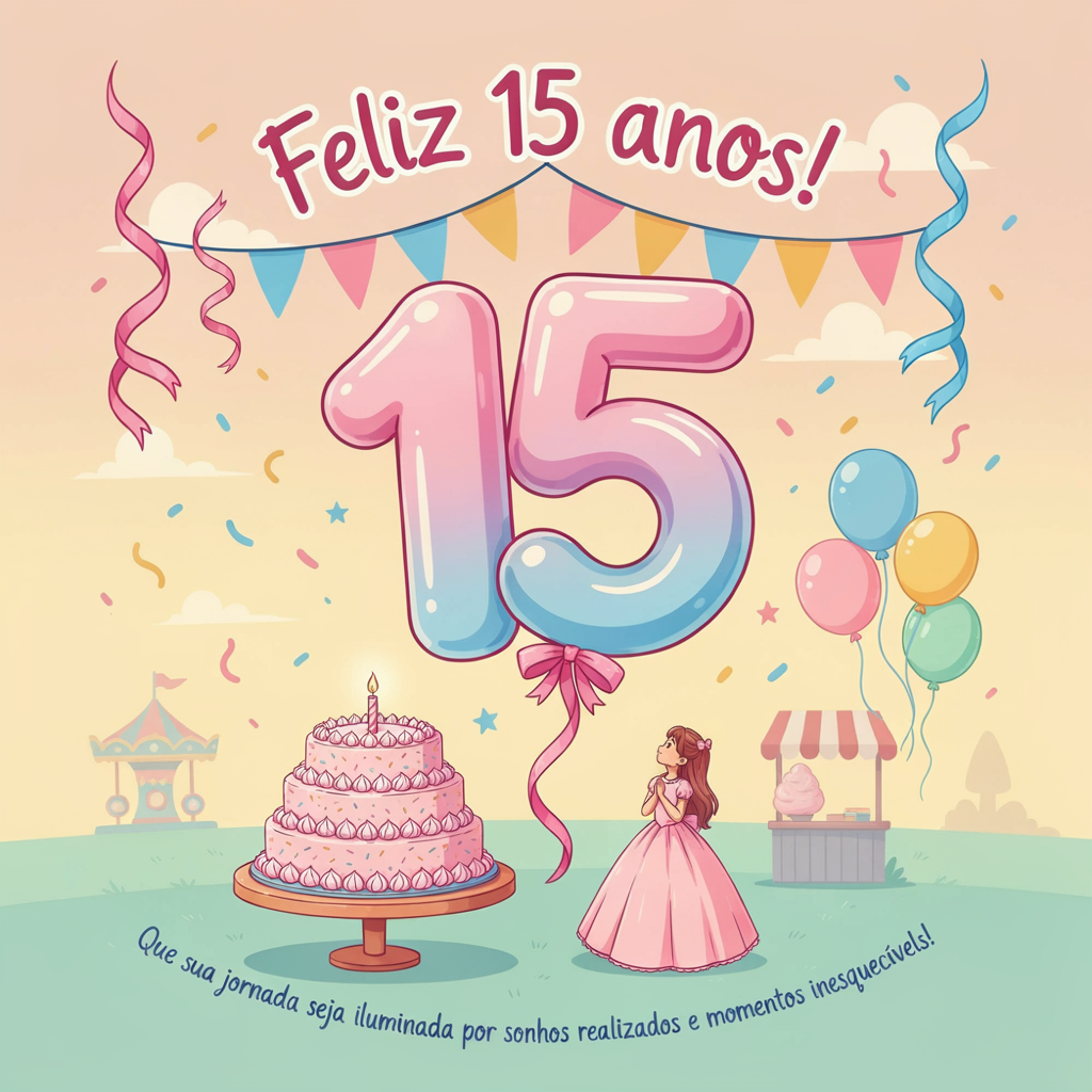 Mensagem De Aniversário Para Adolescente De 15 Anos